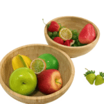 Bamboo Large Eco-friendly Bamboo Serving Bowl for Kitchen Salad