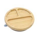 Custom Logo Eco-Friendly Bamboo Round Tray Breakfast and Dessert Serving Dish for Hotels and Kitchen Tableware Dinnerware