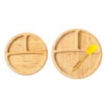 Custom Logo Eco-Friendly Bamboo Round Tray Breakfast and Dessert Serving Dish for Hotels and Kitchen Tableware Dinnerware - Image 3