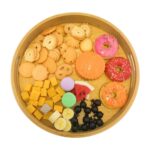 Eco-Friendly Bamboo Round Tea Cup Plate Dish Tray Elegant Tableware with Handles for Hotel Dinner Party Occasions - Image 2
