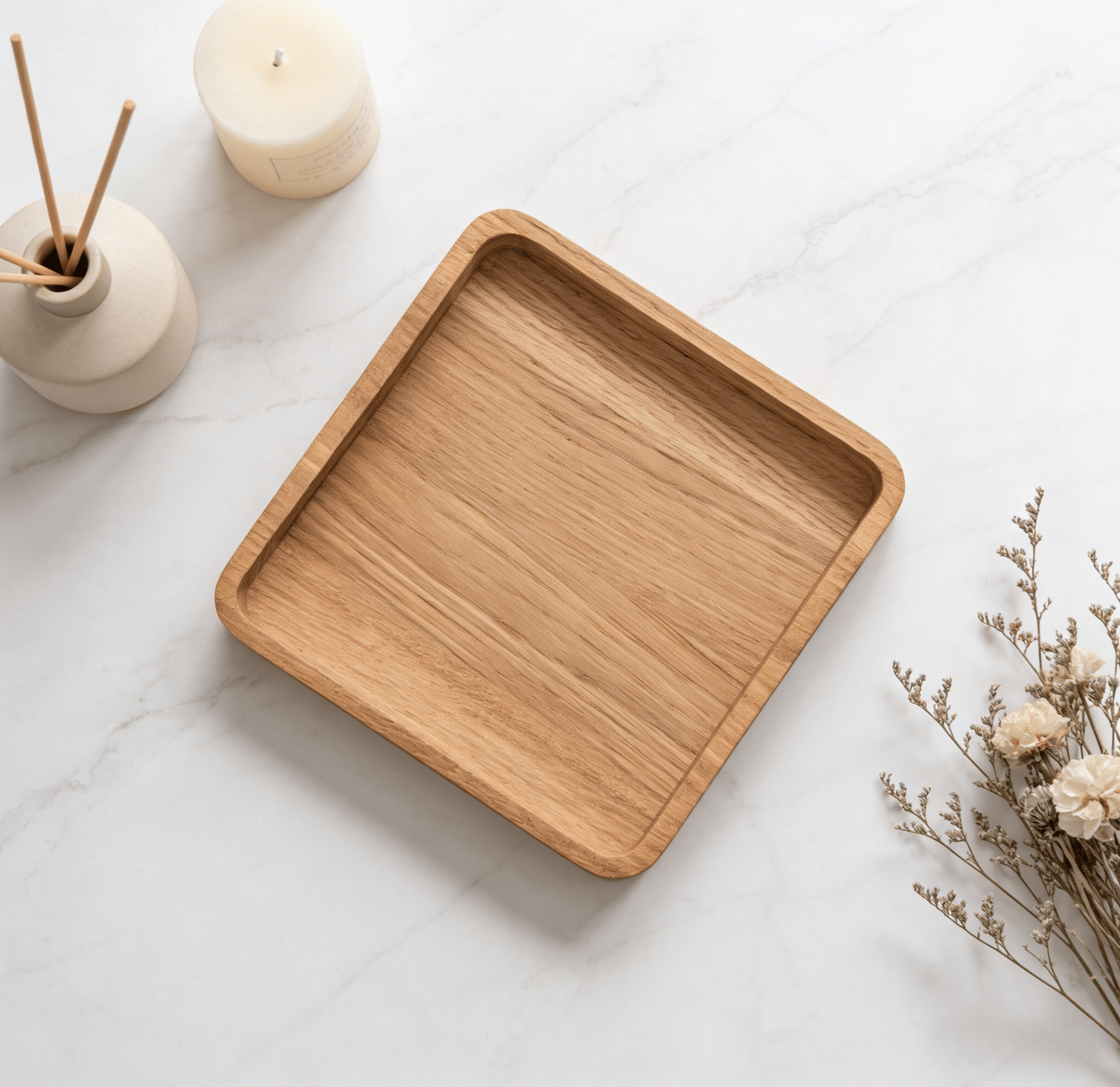 Eco-Friendly Solid Wood Engraved Modern Luxury Tableware Dessert Plate Snack Tray Parties Serving Dried Fruits01 Eco-Friendly Solid Wood Engraved Modern Luxury Tableware Dessert Plate Snack Tray Parties Serving Dried Fruits - Image 1