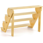 Hot Selling Multifunctional 4-Tiered Bamboo Cake Stand Display Rack Durable Wooden Cupcakes Organizer Holder Modern Non-Folding - Image 2