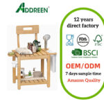 Modern 2-Tier Bamboo Shower Chair Backrest Waterproof Design Storage Shelf Shower Head Holder for Seniors Pregnant Adults