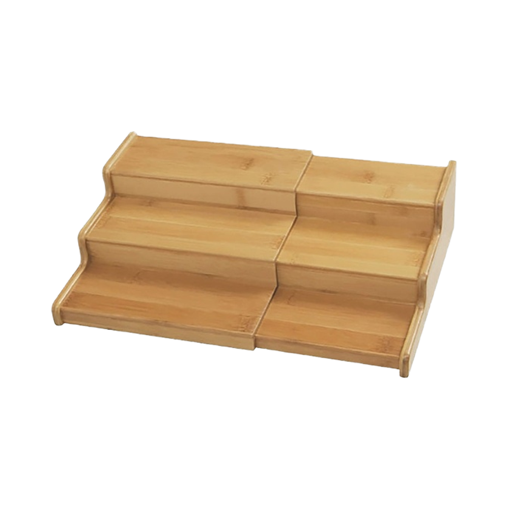 Three-Layer Bamboo Storage Rack Standing Type Installation Seasoning Rack for Kitchen Use01 Three-Layer Bamboo Storage Rack Standing Type Installation Seasoning Rack for Kitchen Use - Image 1