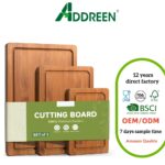 USA Local Stock Bamboo Wooden Cutting Board for Charcuterie Board and Laser Engraving Blanks