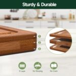 USA Local Stock Bamboo Wooden Cutting Board for Charcuterie Board and Laser Engraving Blanks - Image 3