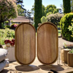 Wholesale Solid Acacia Wood Oval Plate Dish Custom Logo Engraving Polishing for Coffee Tea Service Party Occasions for Hotels - Image 2