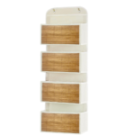 2024 Best Selling Behind the Door Organizer Foldable Bamboo Organizer Hanging