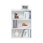 Addreen 3-Tier Open Shelf Modern Living Room Multifunction Wood Bookcase Customized Color Cube Storage Cabinet for Babies Kids