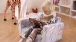 Addreen Convertible Lounge Chair for Kids Soft Toddler Sofa Bed Comfortable Foam Material for Living Room Bedroom School Outdoor - Image 3