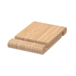 Addreen Custom Modern Single Tier Bamboo Phone Stand for Living Room-Flexible & Sustainable