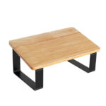 Addreen Ergonomic Foot Support Sloping Desk Sturdy and Durable Correct Sitting Posture Bamboo Office Desk Footrest - Image 2
