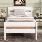 Addreen High Quality Modern Panel Pine Solid Wood Full Size Platform Bed Frame Eco-Friendly ISO CE Certified Customized Color - Image 2