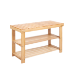 Addreen Modern Bamboo Eco-friendly Customizable Color Shoe Rack Bench with Shoes Storage for Living Room Bedroom Home Furniture