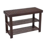 Addreen Modern Bamboo Eco-friendly Customizable Color Shoe Rack Bench with Shoes Storage for Living Room Bedroom Home Furniture - Image 3
