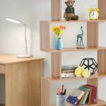 Addreen Modern Wooden Bookshelf Freestanding Open Bookcase for Living Room Home Office Storage