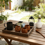 Addreen Natural Solid Wood Drinking Cup 6 oz | Rustic Wooden Tea Cup for Espresso, Sake & Hot Drinks | Reusable Mug - Image 3