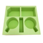 Addreen Sofa Armrest Snack Drink Caddy Console Coaster Bed Car Seat Beach Storage Organizer Silicone Wooden Couch Cup Tray - Image 3