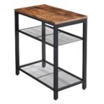 Addreen Traditional Modern Dining Coffee Table Iron Metal Frame Wood Tabletop Durable Home Furniture
