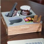Addreen Waterproof Anti-Spill Soft Silicone Organizer Couch Cup Holder Snack Caddy Tray for Living Room - Image 2