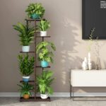 Addreen Wholesale Metal Flower Racks Modern Design Living Room & Outdoor Corner Display Rack for Flower Pots - Image 2