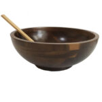 Customized Mango Wood Bowls Rustic Modern Design for Serving Salad and Dry Fruits Eco-Friendly Kitchenware for Parties