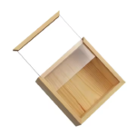 Customized Size Wooden Storage Boxes & Bins with Sliding Transparent Acrylic Lid for Jewelry Gift Craft Packaging - Image 2