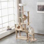 Double-Tier Floating Wall Shelf for Children's Room Wood Bookshelf for Picture Books Magazines Hanging Design for Dinnerware - Image 3