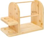 Hand-Woven Wool Knitting Storage Rack Cross-Border Magnetic Wooden Bobbin Rack Sewing Accessory Magnetic Suction Yarn Needlework