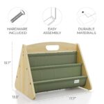 Modern Cross-Border Wooden Stepped Bookshelf Bamboo Student Book Storage Rack for Living Room Storybook Painting Book Display - Image 2