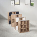 Modern Portable Wood Bookstand Creative Home Furniture Decorative Desk Shelves for Living Room Bedroom or Hospital - Image 3