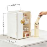 Plastic Jewelry Organizer Box Large Capacity Dustproof Makeup Storage Case with Drawers for Women - Image 2
