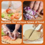 Scalloped Bamboo Cutting Board 15.7x11 Inch 1.5cm Thick Charcuterie Kitchen Laser Engraving DIY Chopping Block - Image 2