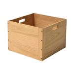 Stackable Wood Storage Cubes Bins Organizer Modular Open Cubby System for Living Room Home Office Bookcase Closet