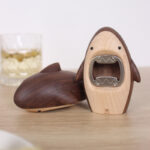 Stainless Steel Modern Shark Bottle Opener Creative Gift Fun Portable Household Beer Opener Personalized Model TA15 - Image 3