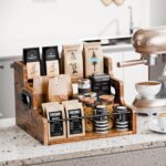 Three-Layer Wooden Movable Storage Rack for Kitchen Wine and Plant Display - Image 2
