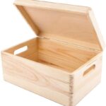 Addreen Echo Modern Rectangle Unfinished Solid Wood Storage and Gift Box Wholesale Customized Capacity