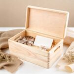 Addreen Echo Modern Rectangle Unfinished Solid Wood Storage and Gift Box Wholesale Customized Capacity - Image 2