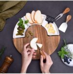Addreen Promotional High Quality Multipurpose Large Bamboo Cheese Cutting Charcuterie Board Custom Logo Rectangle Shape Kitchen - Image 3